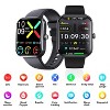 HONGGE Smart Watch with 1.9" Display, Blood Glucose & Oxygen Monitoring, Bluetooth Calling, 108 Sports Modes, Bonus Leather Strap - 2 of 4