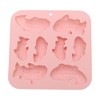 Unique Bargains Candy Mould 8-Cavity Koi Fish Candy Mould Hand Wash 6.38"x6.18"x0.94" 1 Pc - 3 of 4
