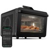 CHEF iQ MiniOven 25-Quart Smart Toaster Oven Air Fryer with Touchscreen Controls - Black - 2 of 4