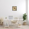 Stupell Industries Yellow Botanical Succulent Bloom Painting, 17" x 17" - 2 of 4