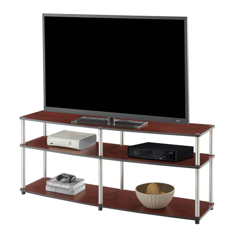 3 Tier TV Stand for TVs up to 60" - Breighton Home, 4 of 6