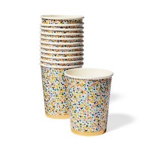 Rifle Paper Co. 12ct 8floz Birthday Cake Cups - 1 of 3