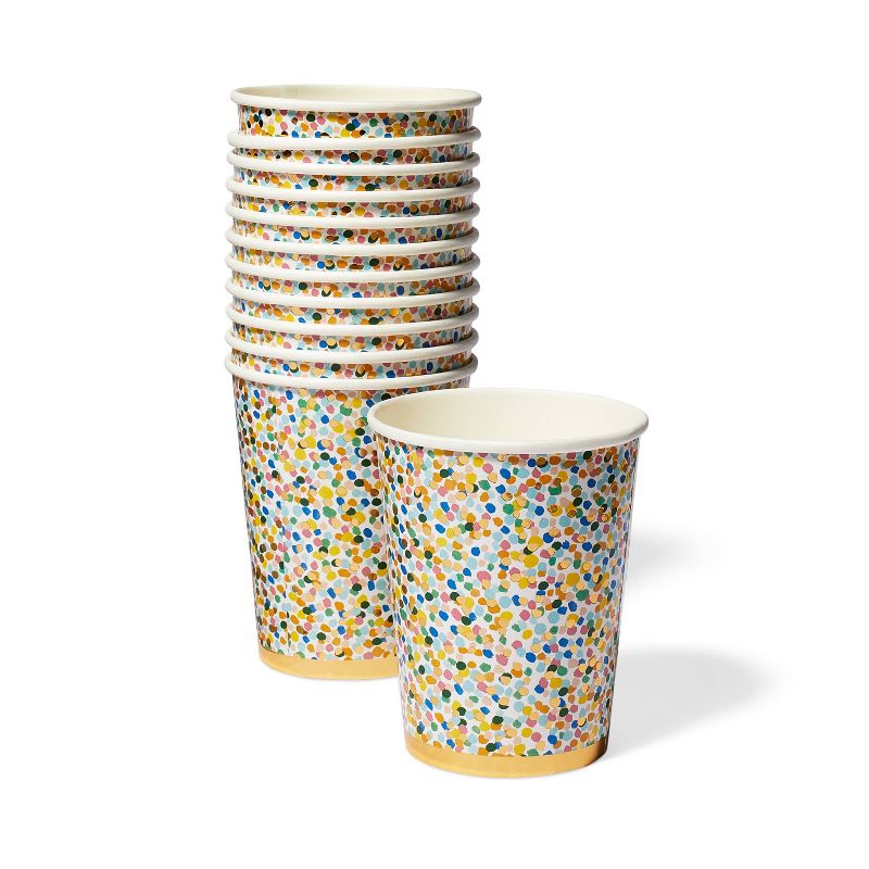 Rifle Paper Co. 12ct 8floz Birthday Cake Cups, 1 of 4