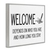 Stupell Industries Welcome-Ish Funny Entryway Sign Casual Humor, 14" x 11" - 3 of 4