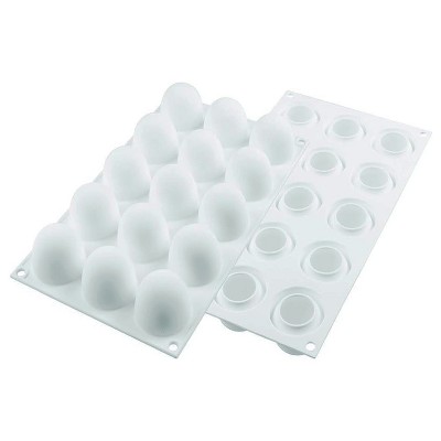 Silikomart Stampo In Silicone Rose (33x33 Mm): Per Pasta Di Zucchero E Cake Design, Made In Italy