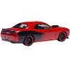 2009 Dodge Challenger SRT8 Red with Black Accents 1/43 Diecast Model Car by IXO Models - 3 of 4
