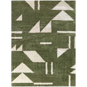 Balta Rugs Johan Geometric Teen Rug Green - 1 of 4