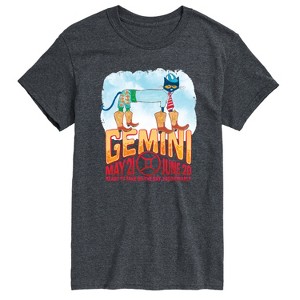 Men's - Pete the Cat - Gemini Short Sleeve Graphic T-Shirt - 1 of 4