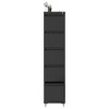 Anybear 4 Drawer Metal Locking Vertical File Cabinet on Wheels for Home & Office - 4 of 4