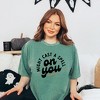 Simply Sage Market Women's Might Cast A Spell On You Short Sleeve Garment Dyed Tee - 2 of 2