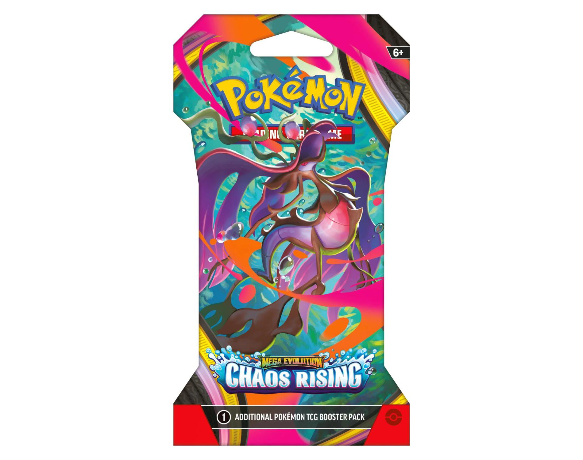 Pokemon ME4 Mega Evolution Chaos Rising Sleeved Booster Pack | Mega Dragalge