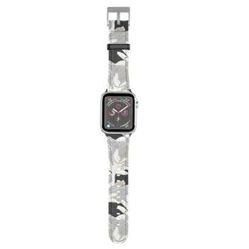 evamatise Leopards and Palms Rainbow 38mm/40mm Silver Apple Watch Band - Society6