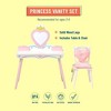 Princess Vanity Table and Chair Set - WildKin - 3 of 4