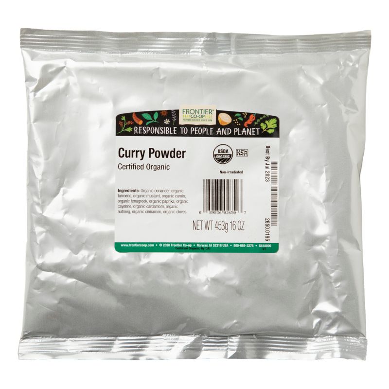 Frontier Co-op Organic Curry Powder, 16 oz (453 g), 2 of 3