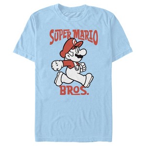 Men's Nintendo Mario Profile Drawing T-Shirt - 1 of 3