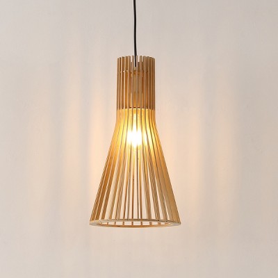Sonjay 10" Extendable LED Pendant in Natural Brown