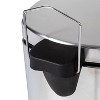 Honey-Can-Do 30L Soft Close Stainless Steel Step Trash Can: Indoor Pedal-Operated Kitchen Bin, Silver, 7.92 Gallon Capacity - 2 of 4