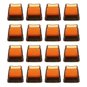 Unique Bargains Non-Slip Noise Reduction Chair Leg Protect Square Floor Pads 16 Pcs - 1 of 3