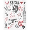 Women's Cruella Rebel Icons T-Shirt - 2 of 4