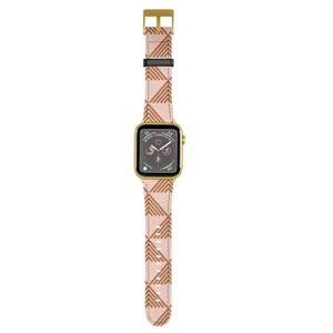 June Journal Triangular Lines in Terracotta Apple Watch Band - Society6 - 1 of 3