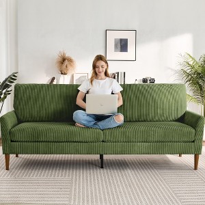 Vipbear Comfy Couches for Living Room 88" Modern Oversized Loveseat Sofa with Soild Wood,Tool-Free Setup Large Couches for Bedroom - 1 of 4