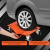 Car Wheel Dolly Set of 2/4, 3000/6000LBS Capacity Heavy Duty Vehicle Mover Dolly with Brakes for Moving Cars, Trucks, Trailers and Motorcycles - 4 of 4