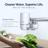 Waterdrop Ultra Filtration Faucet System Replacement Water Filters for Skin Care, WD-FF-02A Fits WD-FC-02, Last Up to 9 Months, Pack of 3 - 3 of 4