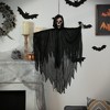 Northlight 36" Animated Grim Reaper Hanging Halloween Decoration with LED Lighted Eyes - 2 of 4