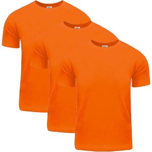 3 Pack Shaka Wear Men's Active Comfort Cotton Short Sleeve Crew Neck T-Shirt - 1 of 4