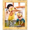 PosterPalooza | Shabby Chic Yellow Picture Frame - UV Acrylic, Foam Board Backing, Hanging Hardware - 2 of 4