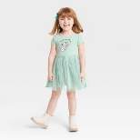 Toddler Girls' The Rolling Stones Printed A-Line Dress - Green