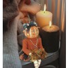 GALLERIE II Lucille Joe Spencer Gathered Traditions Halloween Art Doll Figure - 2 of 4