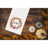 C&F Home Thankful Wreath Embroidered Waffle Weave Kitchen Towel - 2 of 4
