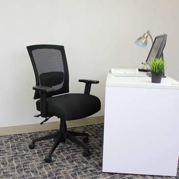 Multifunction Mesh Chair Black - Boss Office Products