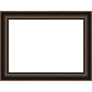 Amanti Art Villa Oil Rubbed Bronze Framed Dry Erase Magnetic Board - 1 of 4