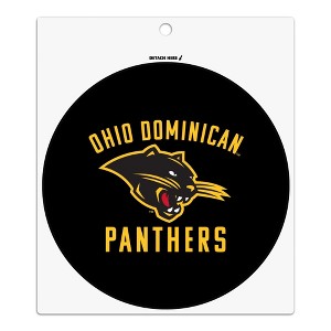 Ohio Dominican University Panthers Logo Automotive Car Refrigerator Locker Vinyl Circle Magnet - 1 of 4