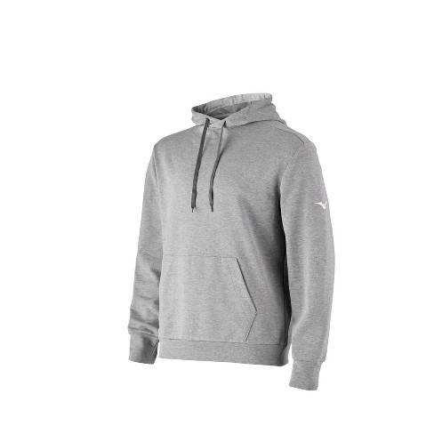 Mizuno Challenger Hoodie Unisex Size Extra Extra Extra Large In Color  Heathered Grey (9595)