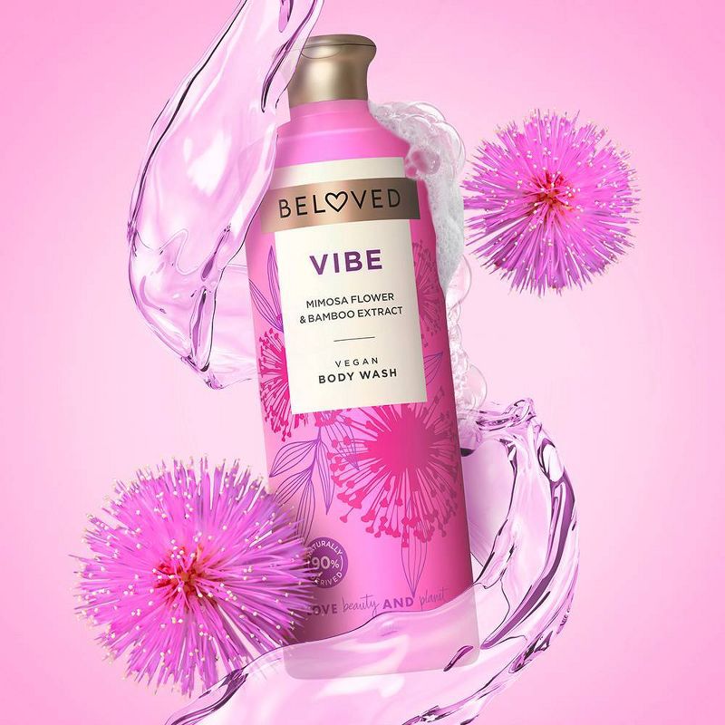 Beloved Vibe Vegan Body Wash with Mimosa Flower &#38; Bamboo Extract - 18 fl oz, 6 of 11