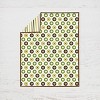 Bacati - Mod Dots Stripes Green Yellow Beige Brown 10 pc Crib Bedding Set with Long Rail Guard Cover - 4 of 4