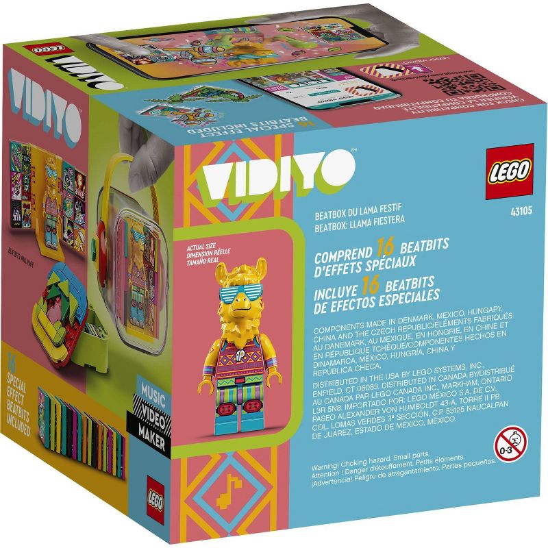 LEGO VIDIYO Party Llama BeatBox Building Toy 43105, 5 of 6