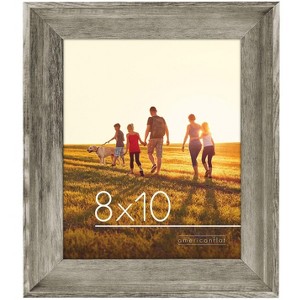 Lodge Frame Made of Composite Wood / Polished Glass Rustic with Horizontal and Vertical Formats for Wall and Tabletop -Americanflat - Americanflat - 1 of 4