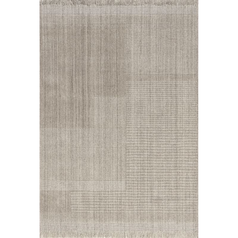Arvin Olano x RugsUSA - Mozai Fringed Wool-Blend Area Rug, 1 of 8