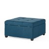 NicBex 35 Inch Square Storage Ottoman Bench with Birch Wood Legs for Bedroom,Living Room,Entryway - 2 of 4