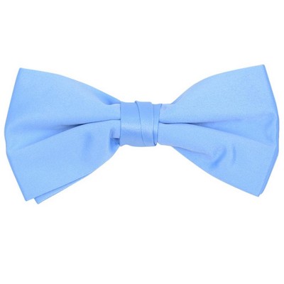 Young Boy's Pre-tied Clip On Bow Tie - Formal Tuxedo Solid Color