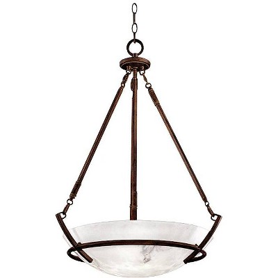 Minka Lavery Calavera Collection Alabaster Glass Pendant Chandelier