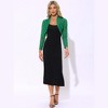 INSPIRE CHIC Women's Elegant Sheer Floral Lace Crop Bolero Shrug - 3 of 4