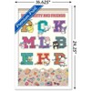 Trends International Hello Kitty and Friends: 24 College Letter - Group Framed Wall Poster Prints - 3 of 4
