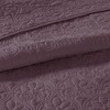 Elegant Reversible Quilt Set, Classic Stitch Pattern Rich Depth and Texture Bedding Set, All Season Home Textile fits Lux Bedroom Decor - 4 of 4