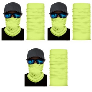 3 Pack Neck Gaiters Lightweight and Breathable Face and Neck Covers - 1 of 4