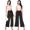 Anna-Kaci Women's High Waist Drawstring Long Pants Casual Loose Soft Pants with Pockets - 4 of 4